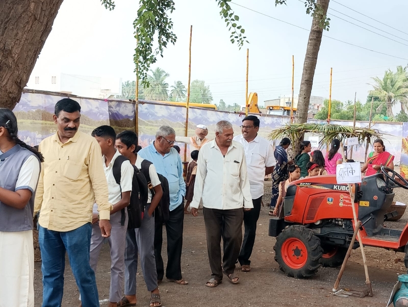 Farming equipments and tools exhibition